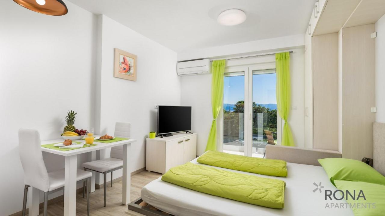 Rona Studio Apartment Tena Ловран Екстериор снимка